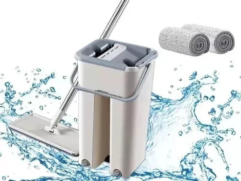 SmartMop™ TRAPEADOR GIRATORIO CON BALDE ESCURRIDOR + ¡OBSEQUIO ESPECIAL! 🎁