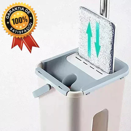 SmartMop™ TRAPEADOR GIRATORIO CON BALDE ESCURRIDOR + ¡OBSEQUIO ESPECIAL! 🎁