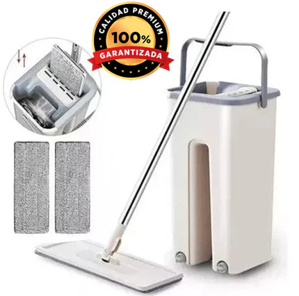 SmartMop™ TRAPEADOR GIRATORIO CON BALDE ESCURRIDOR + ¡OBSEQUIO ESPECIAL! 🎁