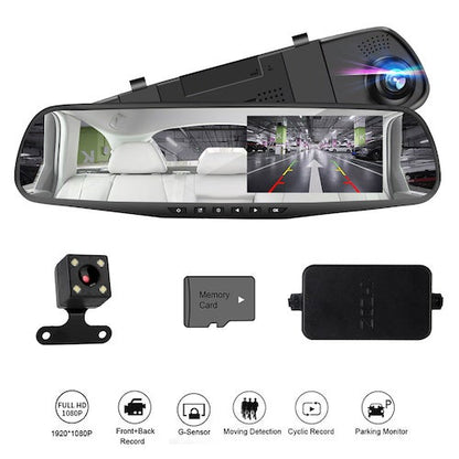 ESPEJO RETROVISOR DOBLE CAMARA + ¡OBSEQUIO ESPECIAL! 🎁