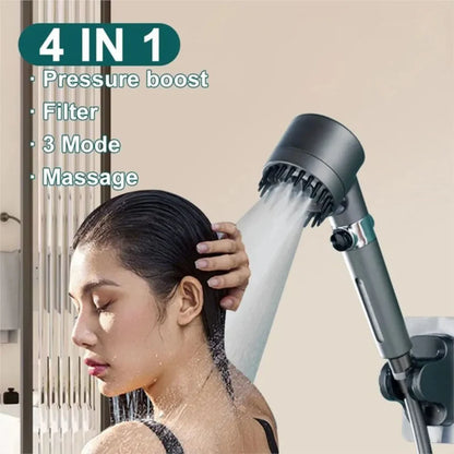 HYDROJET PURE® - CABEZAL DE DUCHA 3 MODOS 💦🚿
