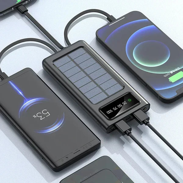 POWERBANK SOLAR CARGADOR PARA CELULAR  + ¡OBSEQUIO ESPECIAL! 🎁